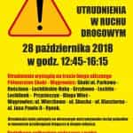 utrudnienia w ruchu drogowym2018